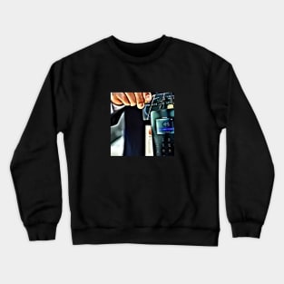 Businessman black creditcard Crewneck Sweatshirt